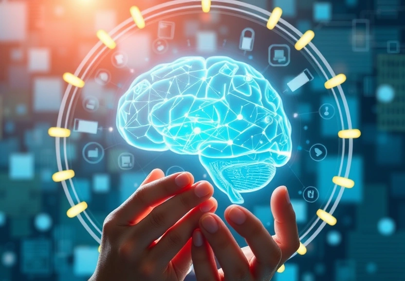 Representação visual: The Impact of AI on Mental Wellness: Unlocking the Mind for Success Through Innovative Technologies